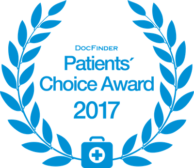 Auszeichnung Patients' Choice Award 2017