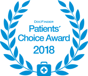Auszeichnung Patients' Choice Award 2018